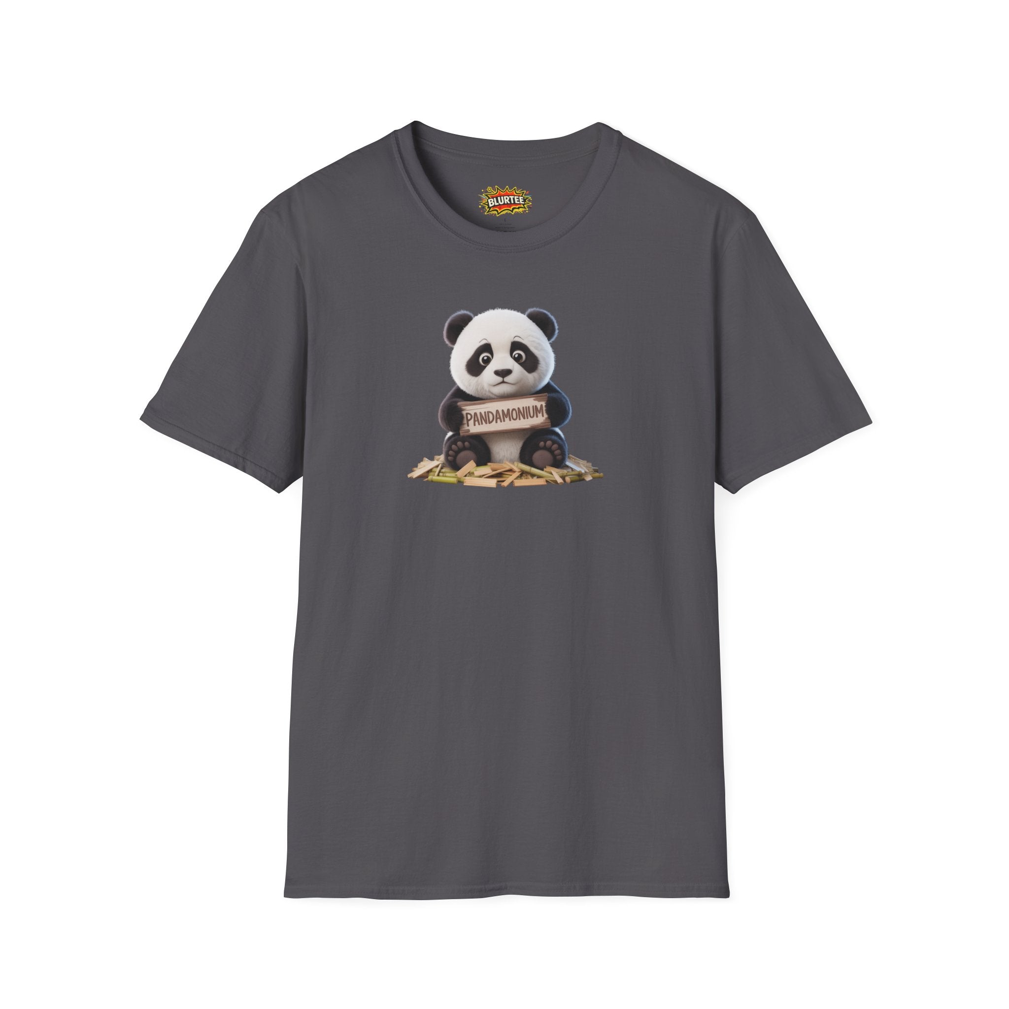 Pandamonium (Pandemonium) Funny Shirt | Funny Panda Shirt | Sarcastic Animal Tee | Unisex Graphic Tee | BLURTee
