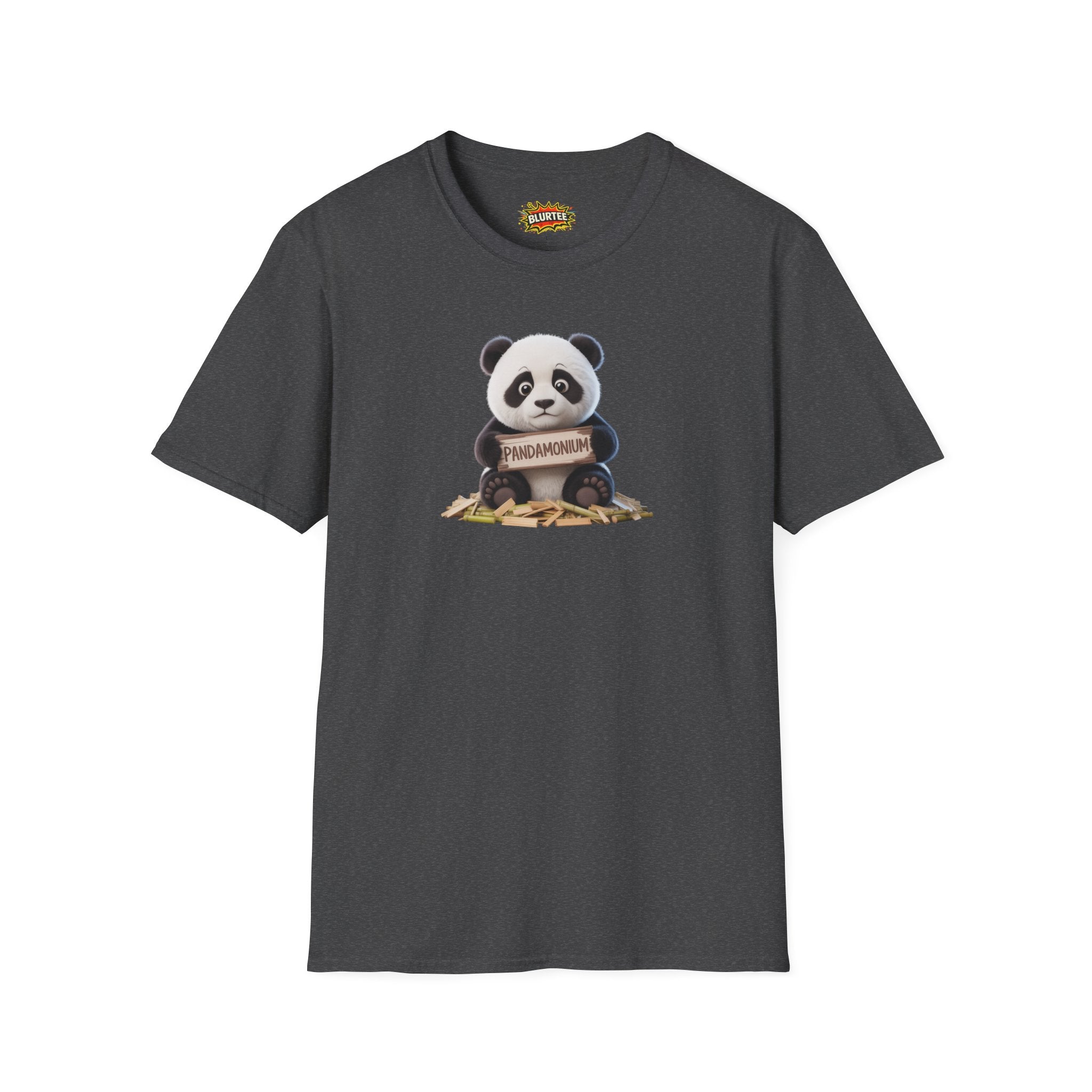 Pandamonium (Pandemonium) Funny Shirt | Funny Panda Shirt | Sarcastic Animal Tee | Unisex Graphic Tee | BLURTee