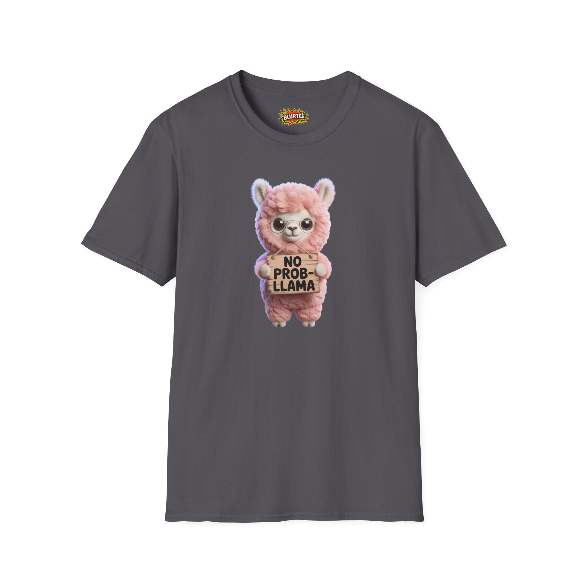 No Prob-llama (No Problem) Funny Shirt | Funny Llama Shirt | Sarcastic Animal Tee | Unisex Graphic Tee | BLURTee