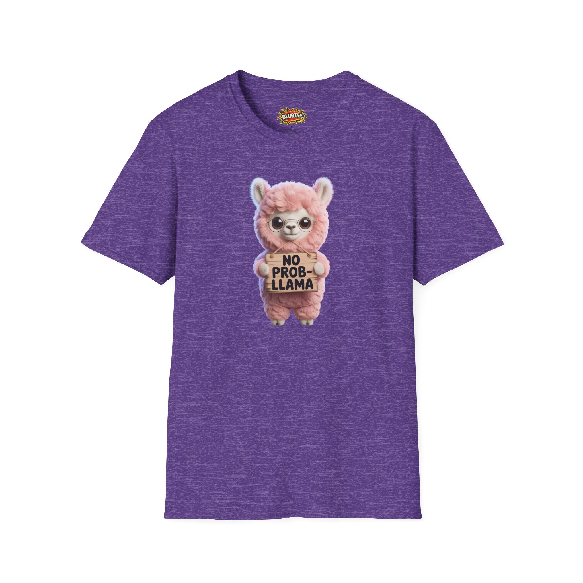 No Prob-llama (No Problem) Funny Shirt | Funny Llama Shirt | Sarcastic Animal Tee | Unisex Graphic Tee | BLURTee
