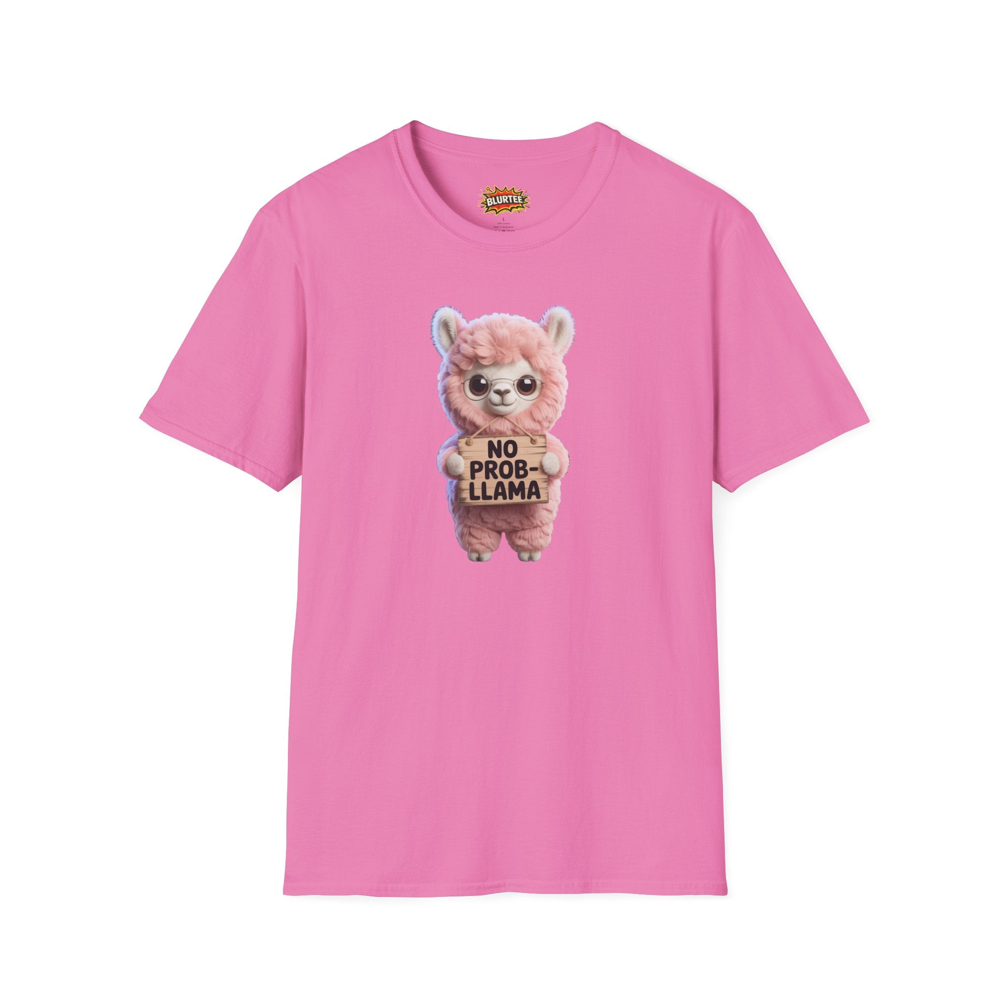 No Prob-llama (No Problem) Funny Shirt | Funny Llama Shirt | Sarcastic Animal Tee | Unisex Graphic Tee | BLURTee