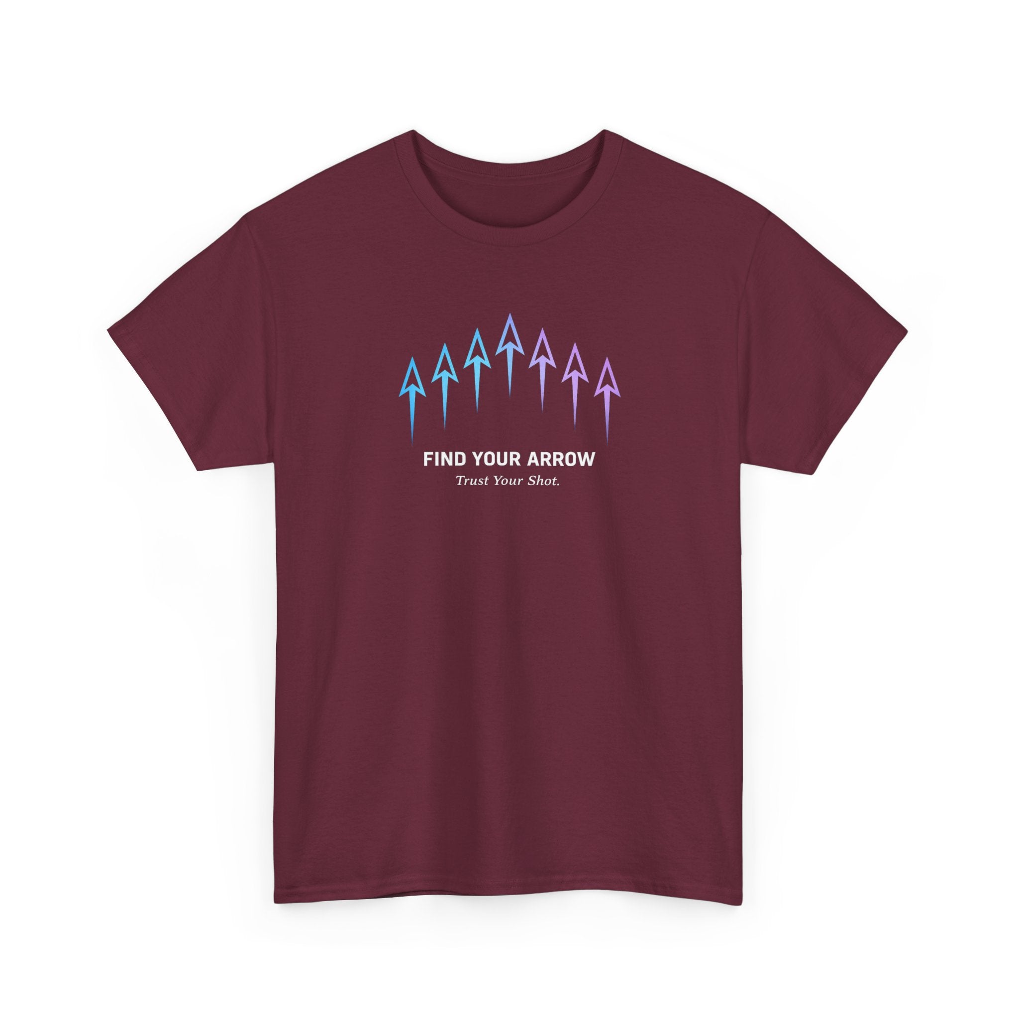 Bowling Shirt Tee — "Find Your Mark, Trust Your Shot"