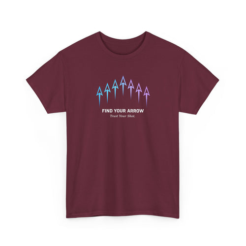Bowling Shirt Tee — "Find Your Mark, Trust Your Shot"