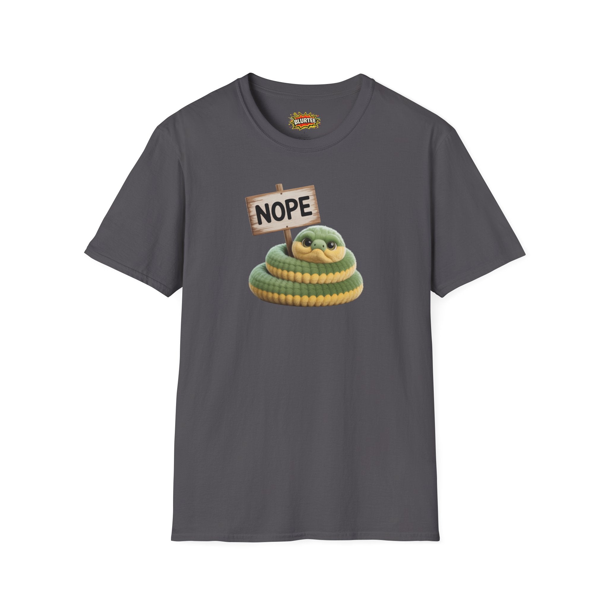 Nope Rope Funny Shirt | Funny Snake Shirt | Sarcastic Animal Tee | Unisex Graphic Tee | BLURTee