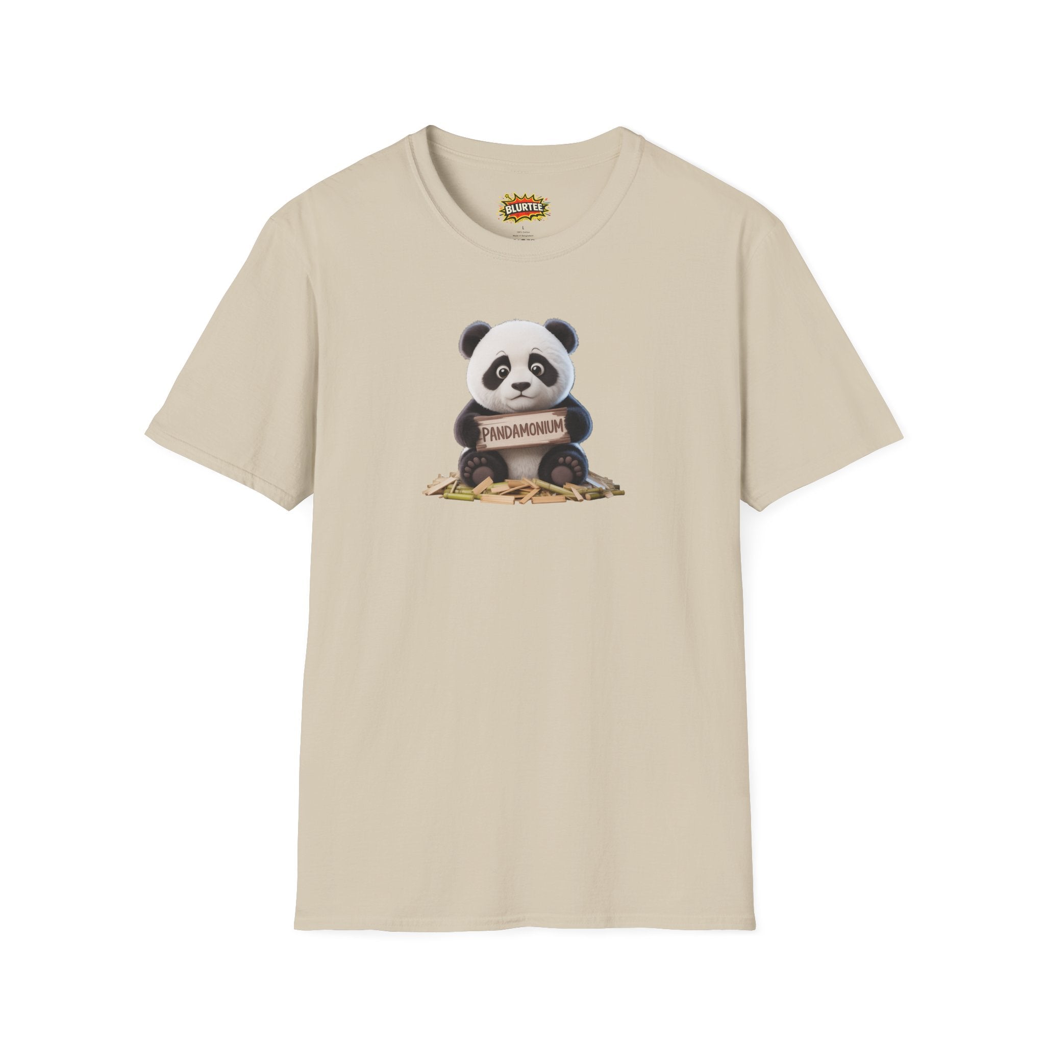 Pandamonium (Pandemonium) Funny Shirt | Funny Panda Shirt | Sarcastic Animal Tee | Unisex Graphic Tee | BLURTee