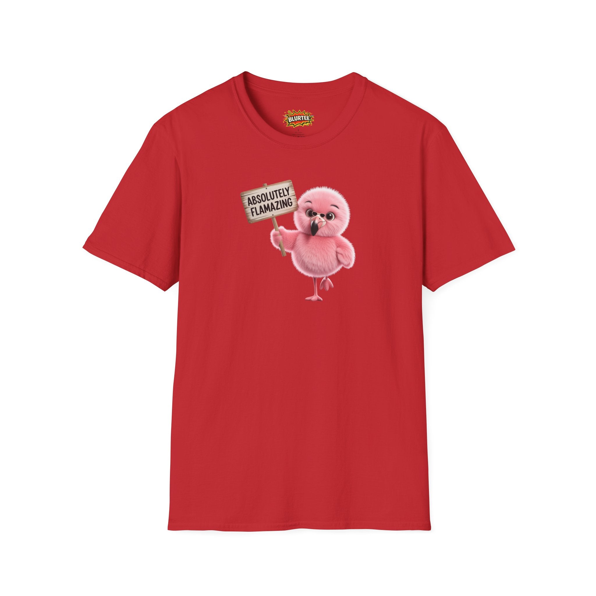 Absolutely Flamazing (Absolutely Amazing) Funny Shirt | Funny Flamingo Shirt | Sarcastic Animal Tee | Unisex Graphic Tee | BLURTee