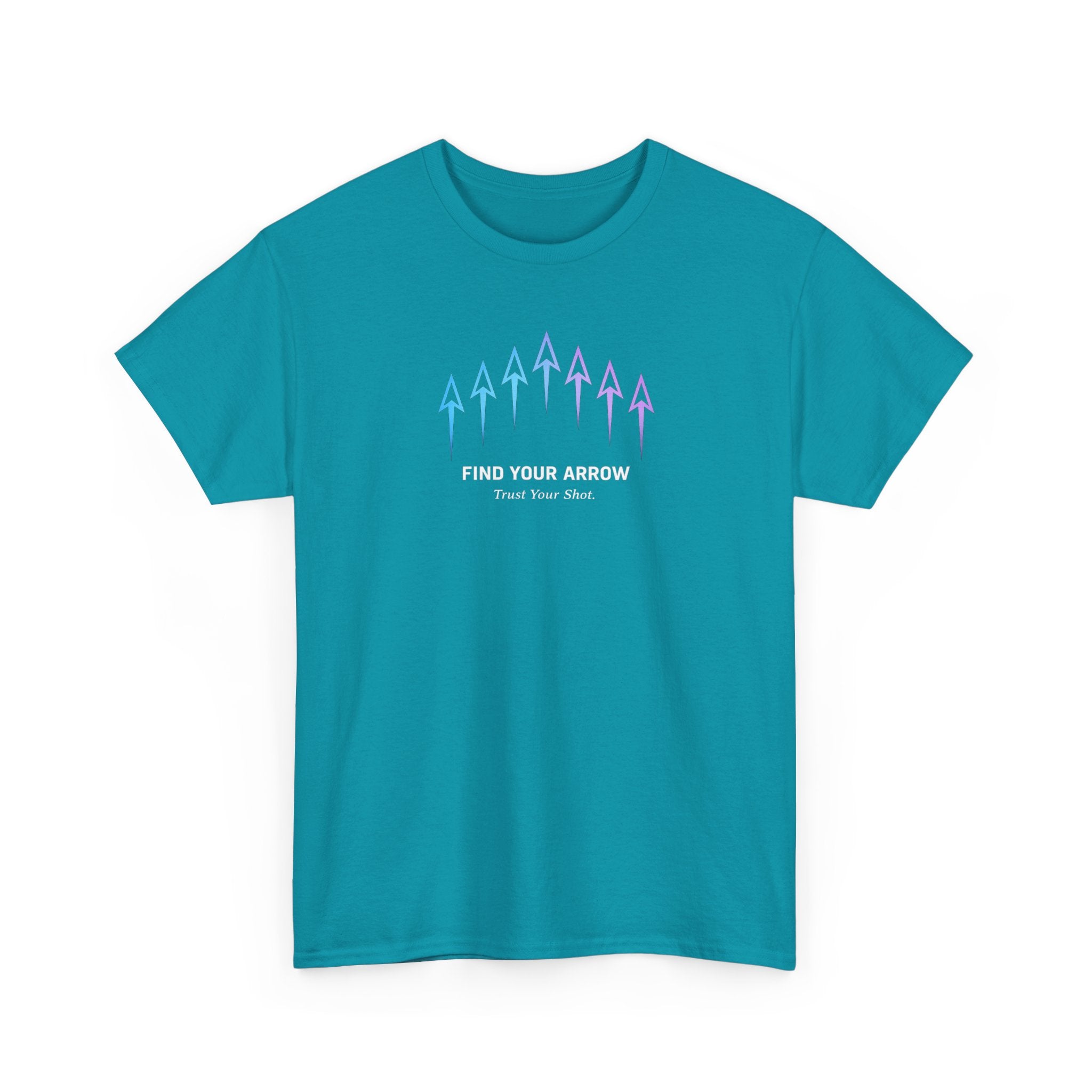 Bowling Shirt Tee — "Find Your Mark, Trust Your Shot"