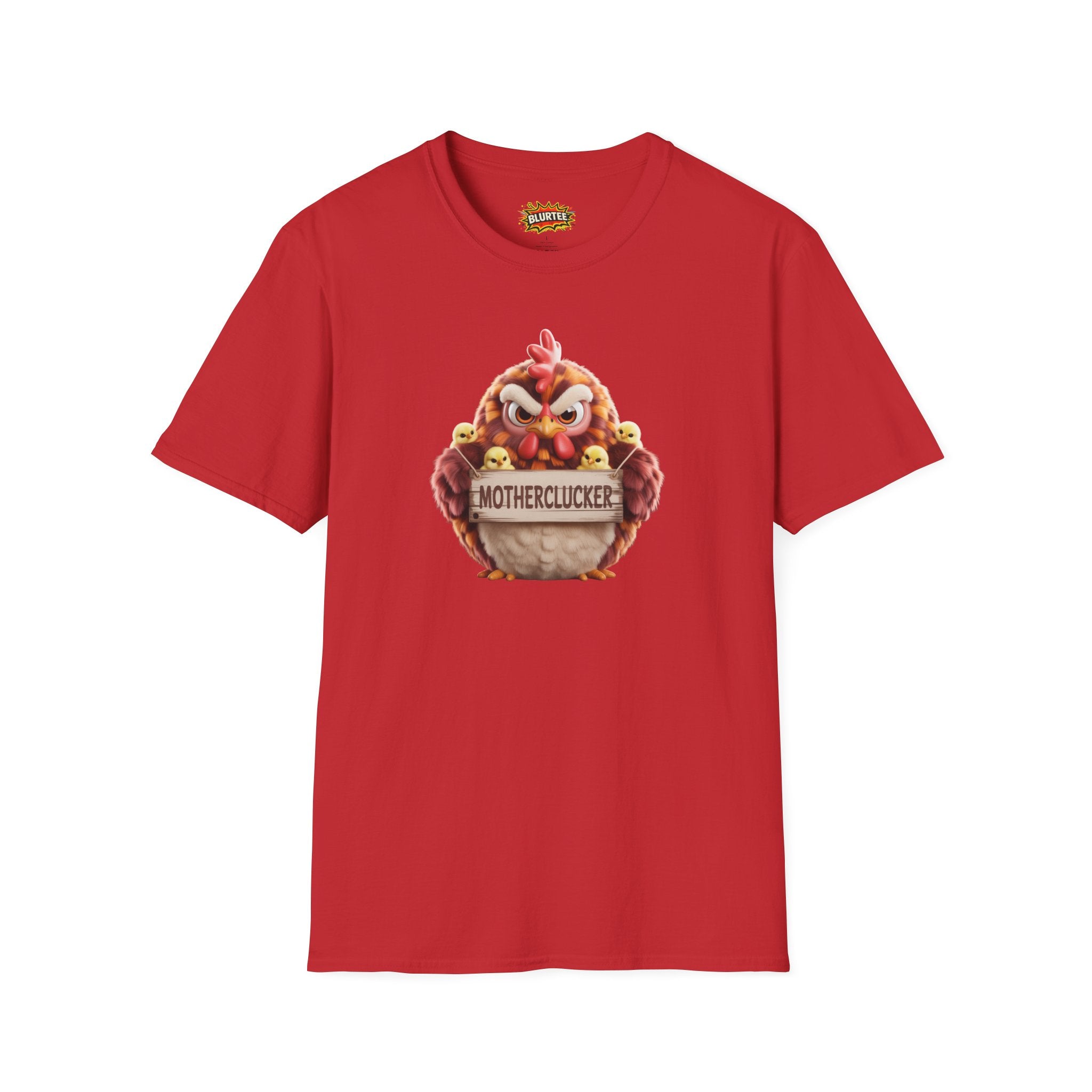 Motherclucker (Motherfucker) Funny Shirt | Funny Chicken Shirt | Sarcastic Animal Tee | Unisex Graphic Tee | BLURTee