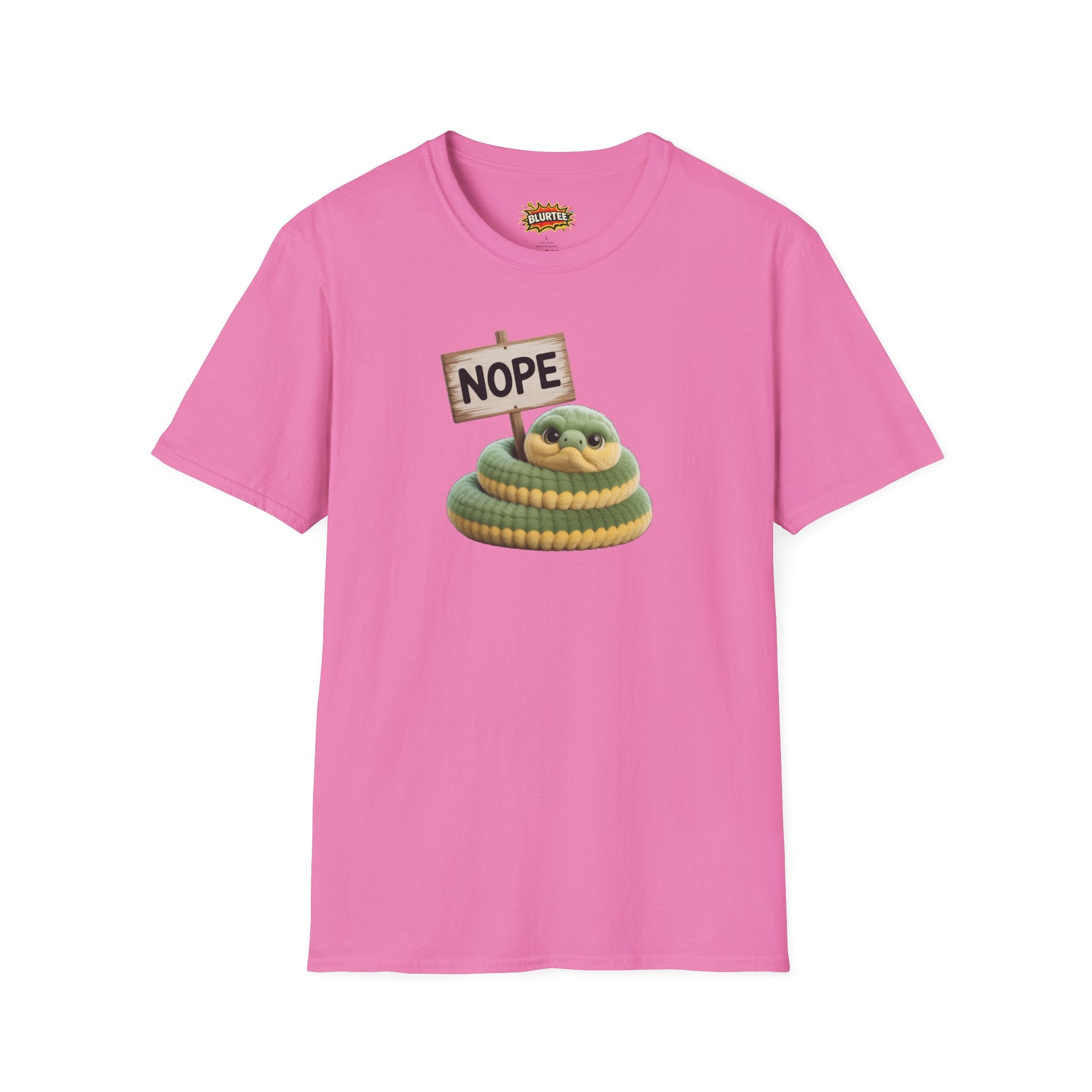 Nope Rope Funny Shirt | Funny Snake Shirt | Sarcastic Animal Tee | Unisex Graphic Tee | BLURTee