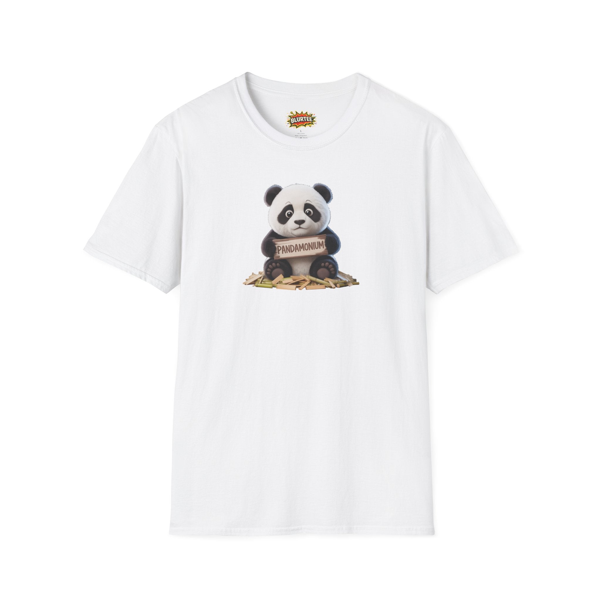 Pandamonium (Pandemonium) Funny Shirt | Funny Panda Shirt | Sarcastic Animal Tee | Unisex Graphic Tee | BLURTee