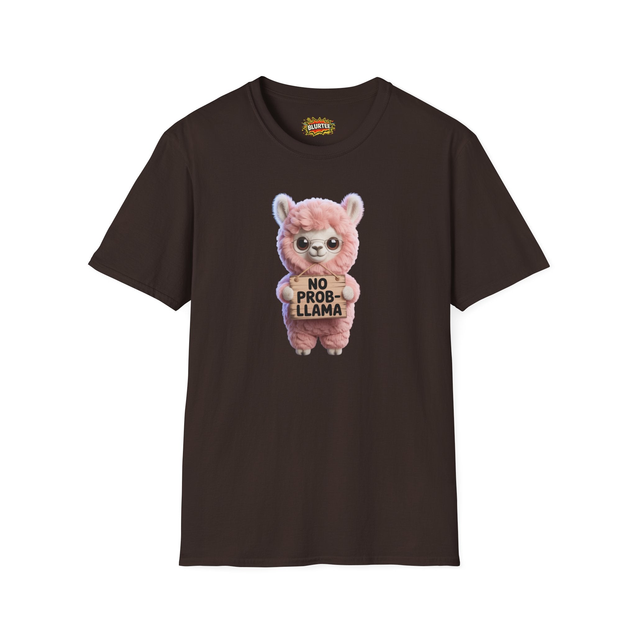 No Prob-llama (No Problem) Funny Shirt | Funny Llama Shirt | Sarcastic Animal Tee | Unisex Graphic Tee | BLURTee