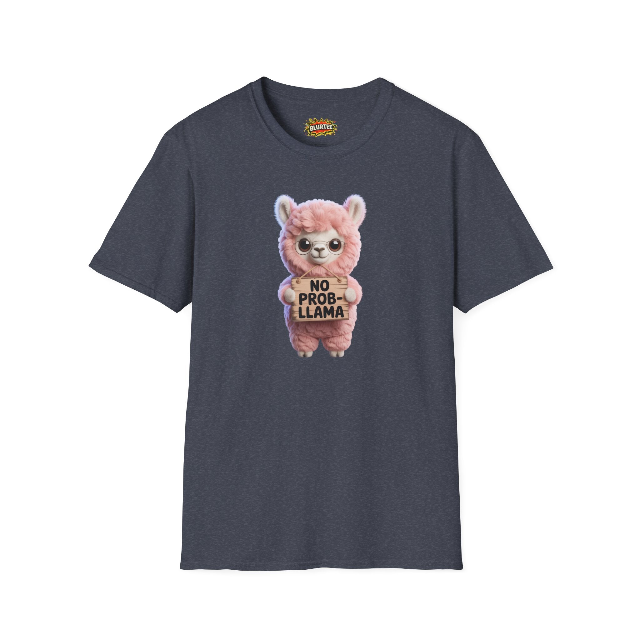 No Prob-llama (No Problem) Funny Shirt | Funny Llama Shirt | Sarcastic Animal Tee | Unisex Graphic Tee | BLURTee