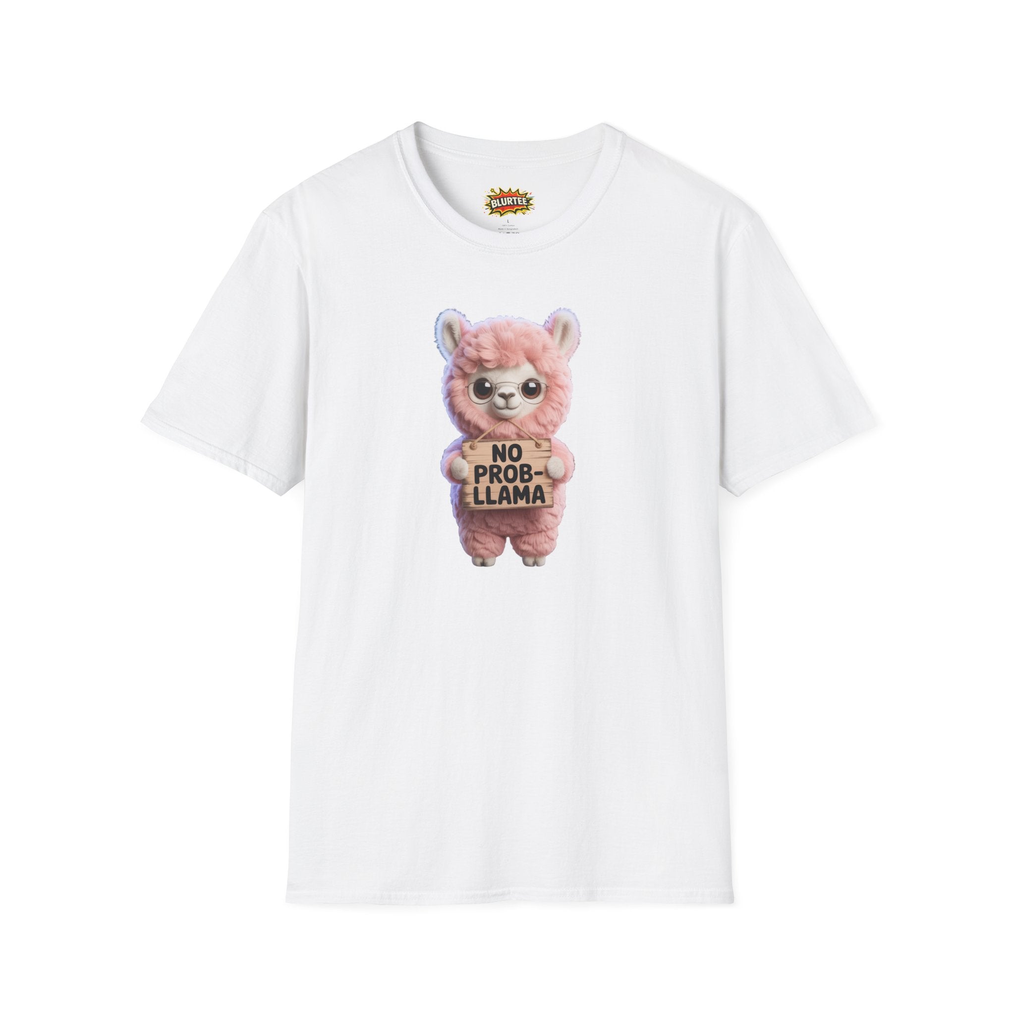 No Prob-llama (No Problem) Funny Shirt | Funny Llama Shirt | Sarcastic Animal Tee | Unisex Graphic Tee | BLURTee