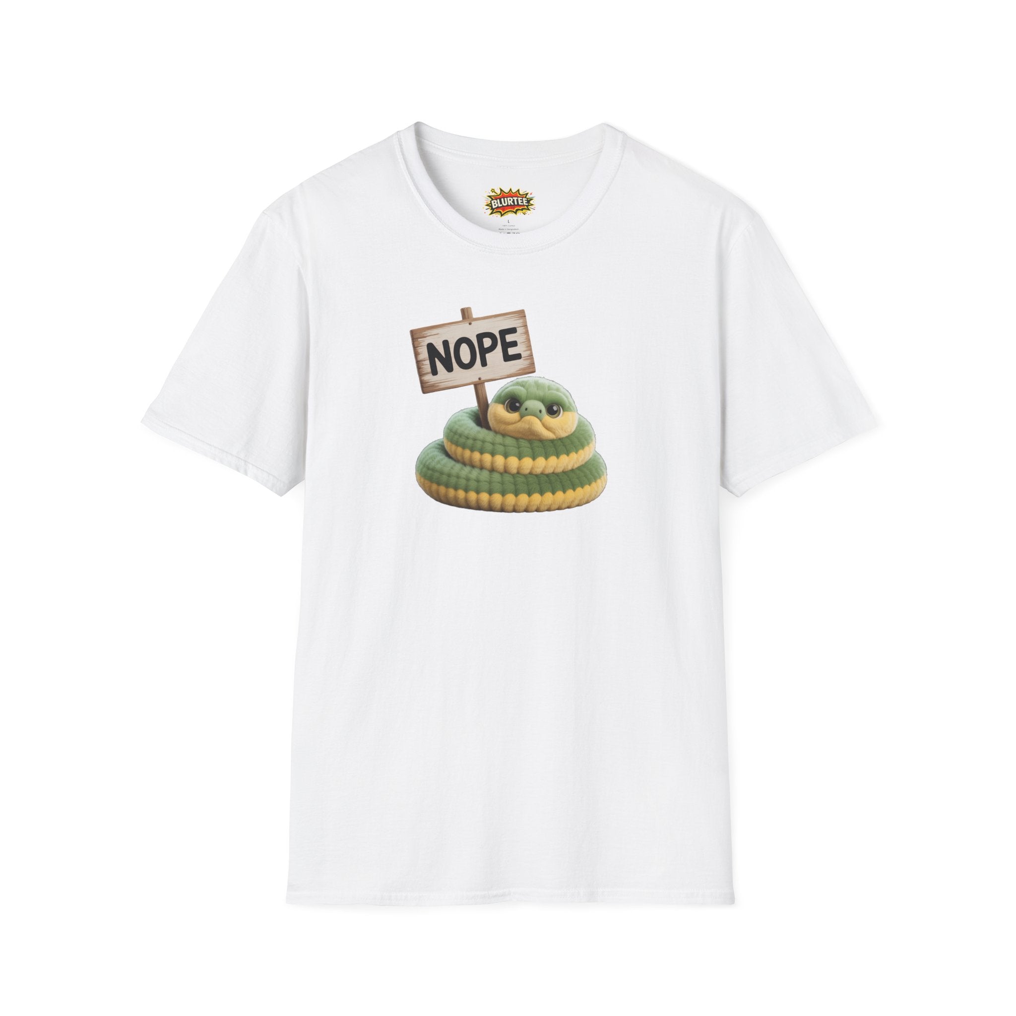 Nope Rope Funny Shirt | Funny Snake Shirt | Sarcastic Animal Tee | Unisex Graphic Tee | BLURTee