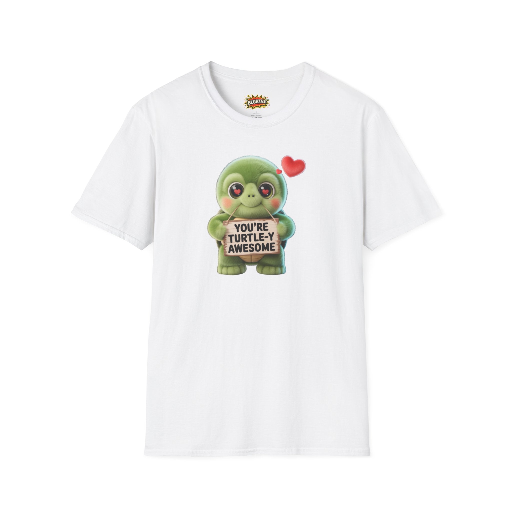 You're Turtley Awesome (You'Re Totally Awesome) Funny Shirt | Funny Turtle Shirt | Sarcastic Animal Tee | Unisex Graphic Tee | BLURTee