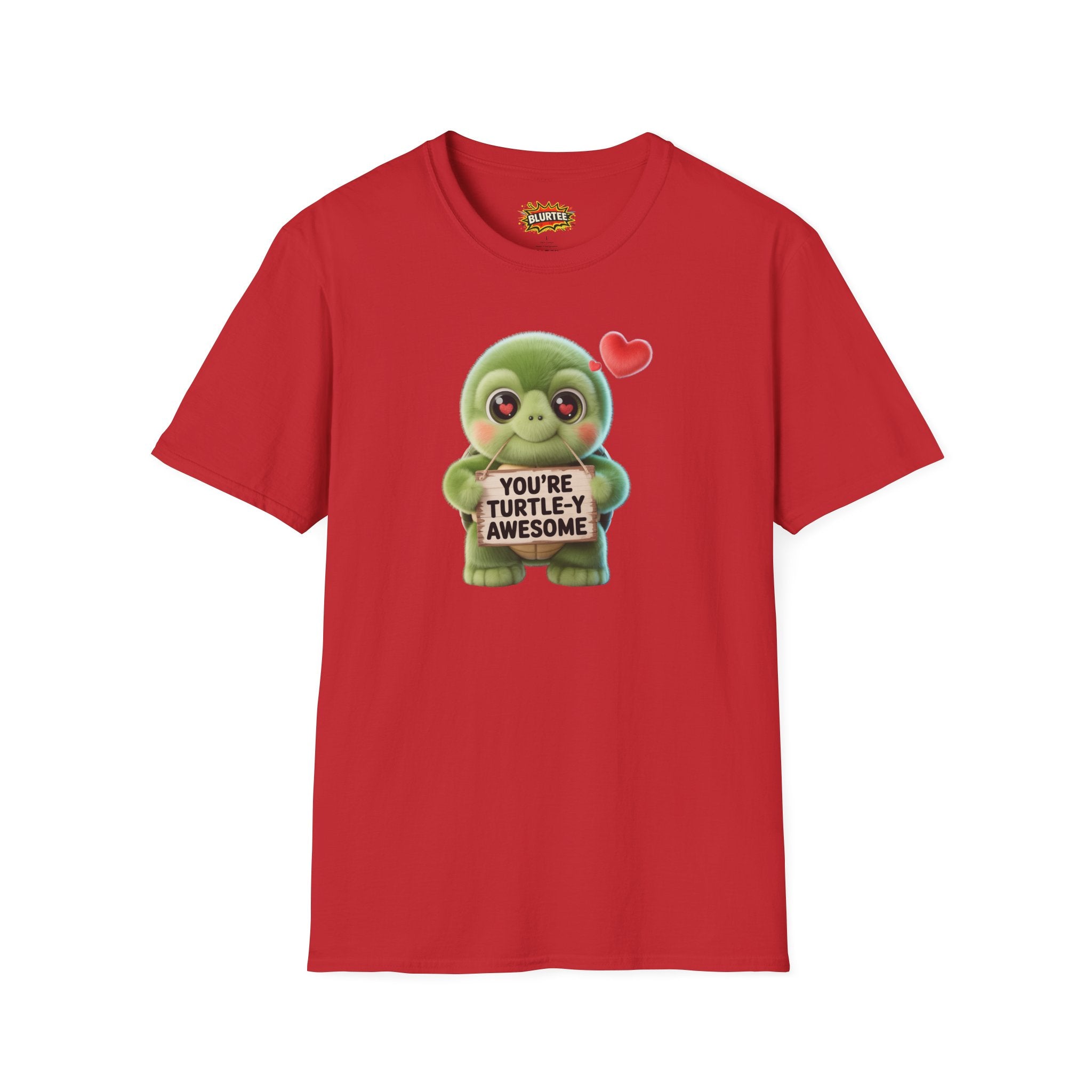You're Turtley Awesome (You'Re Totally Awesome) Funny Shirt | Funny Turtle Shirt | Sarcastic Animal Tee | Unisex Graphic Tee | BLURTee