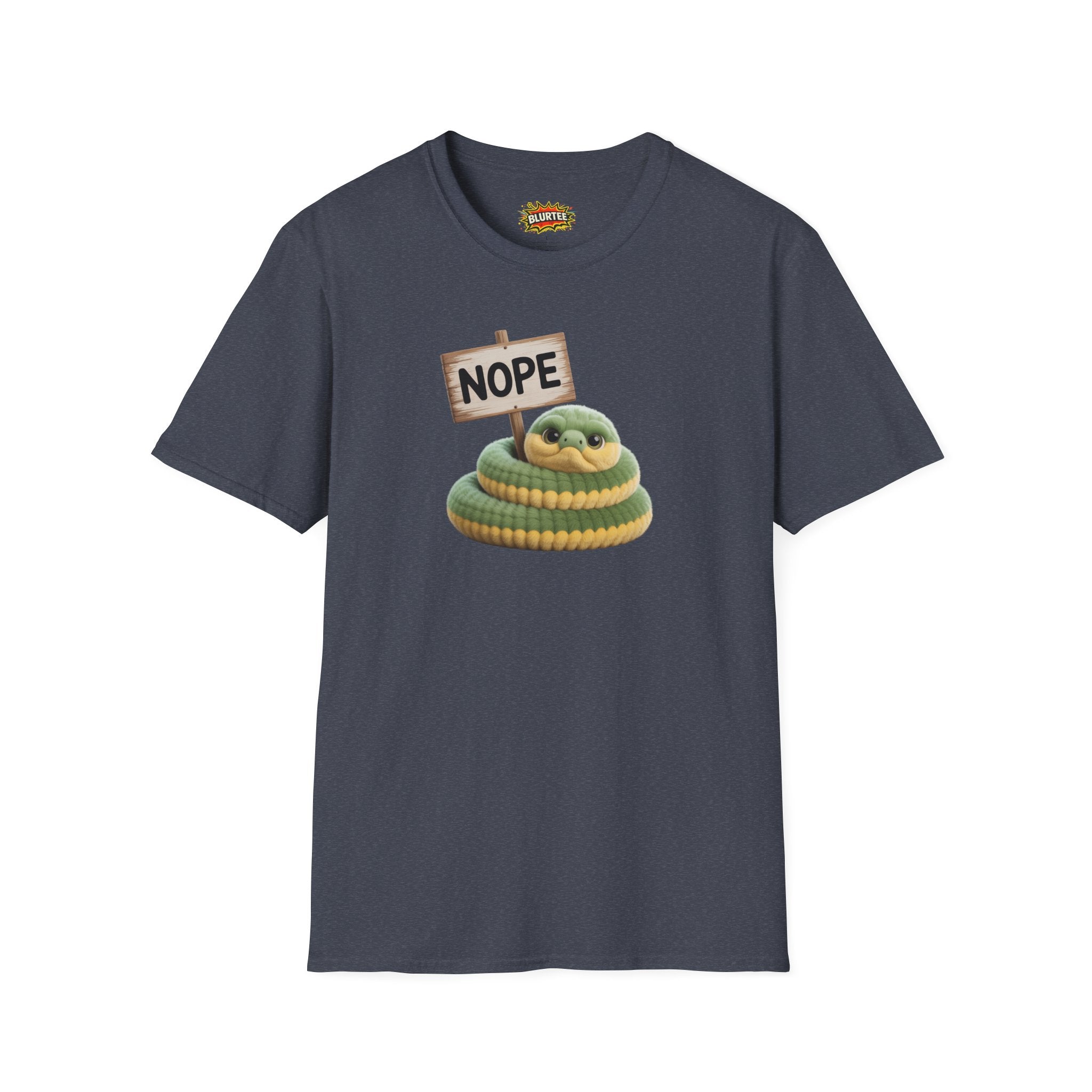 Nope Rope Funny Shirt | Funny Snake Shirt | Sarcastic Animal Tee | Unisex Graphic Tee | BLURTee