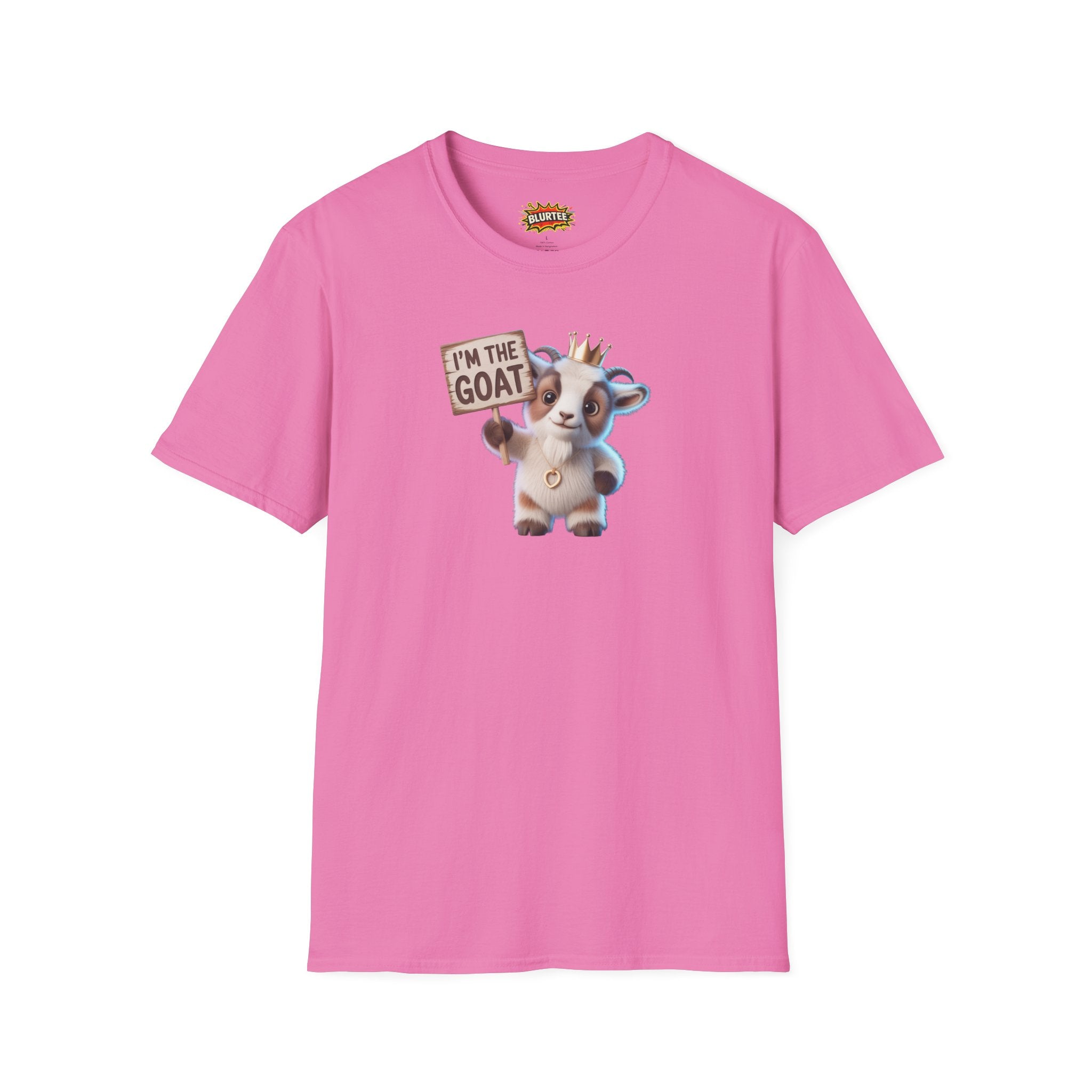 I'm the GOAT Funny Shirt | Funny Goat Shirt | Sarcastic Animal Tee | Unisex Graphic Tee | BLURTee