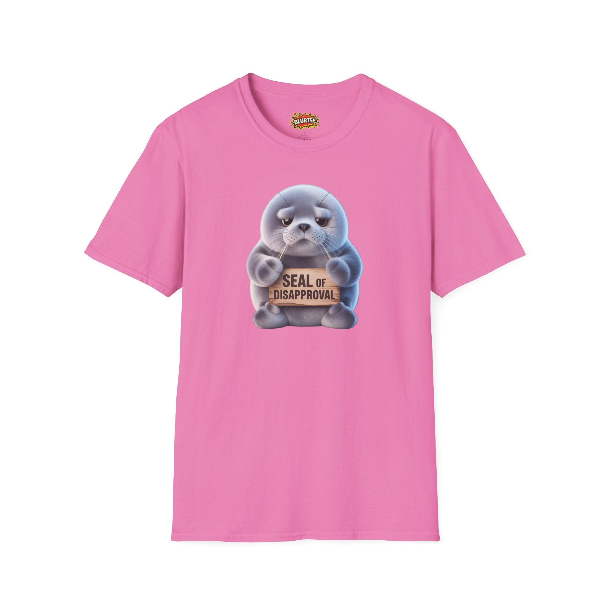 Seal of Disapproval (Seal Of Approval) Funny Shirt | Funny Seal Shirt | Sarcastic Animal Tee | Unisex Graphic Tee | BLURTee