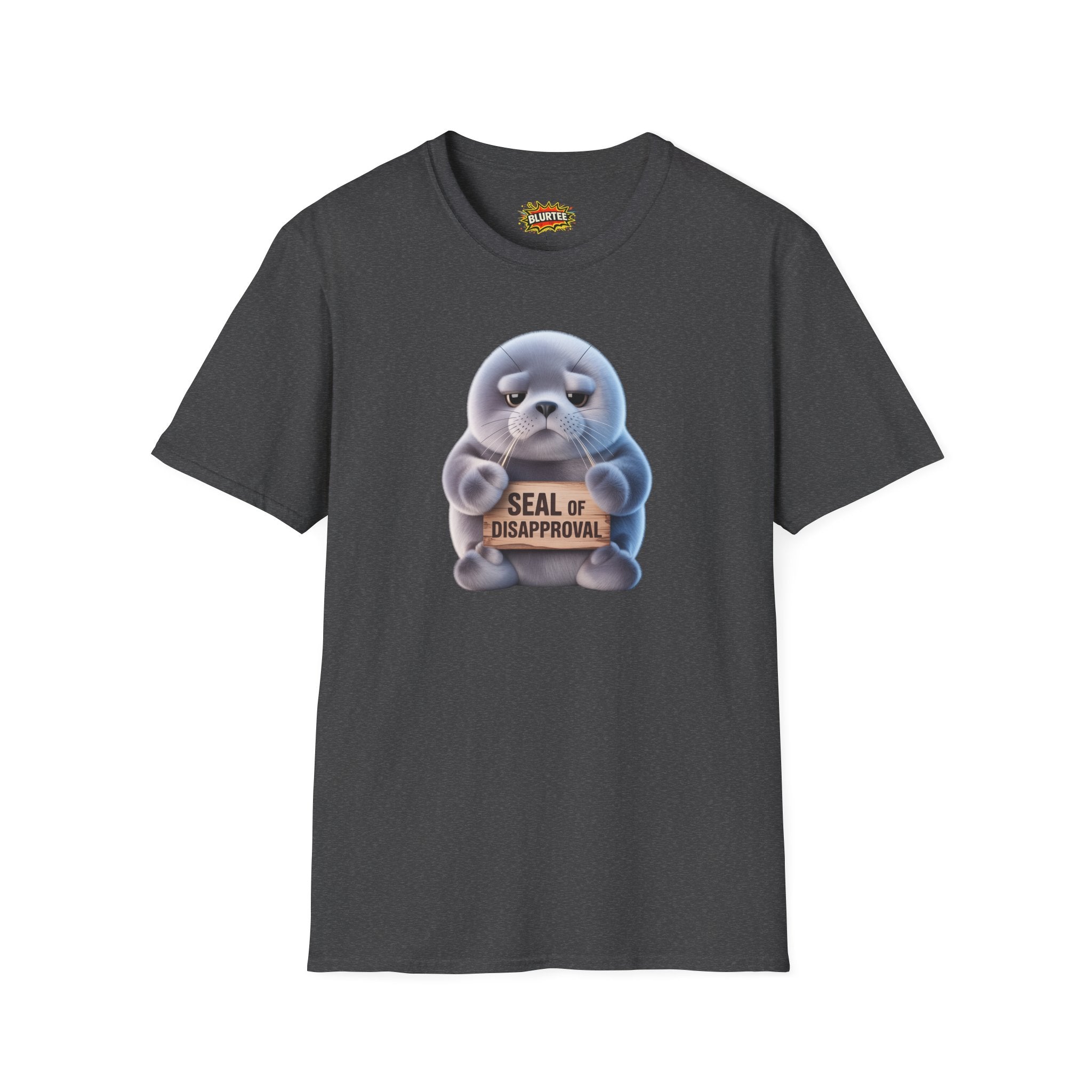 Seal of Disapproval (Seal Of Approval) Funny Shirt | Funny Seal Shirt | Sarcastic Animal Tee | Unisex Graphic Tee | BLURTee