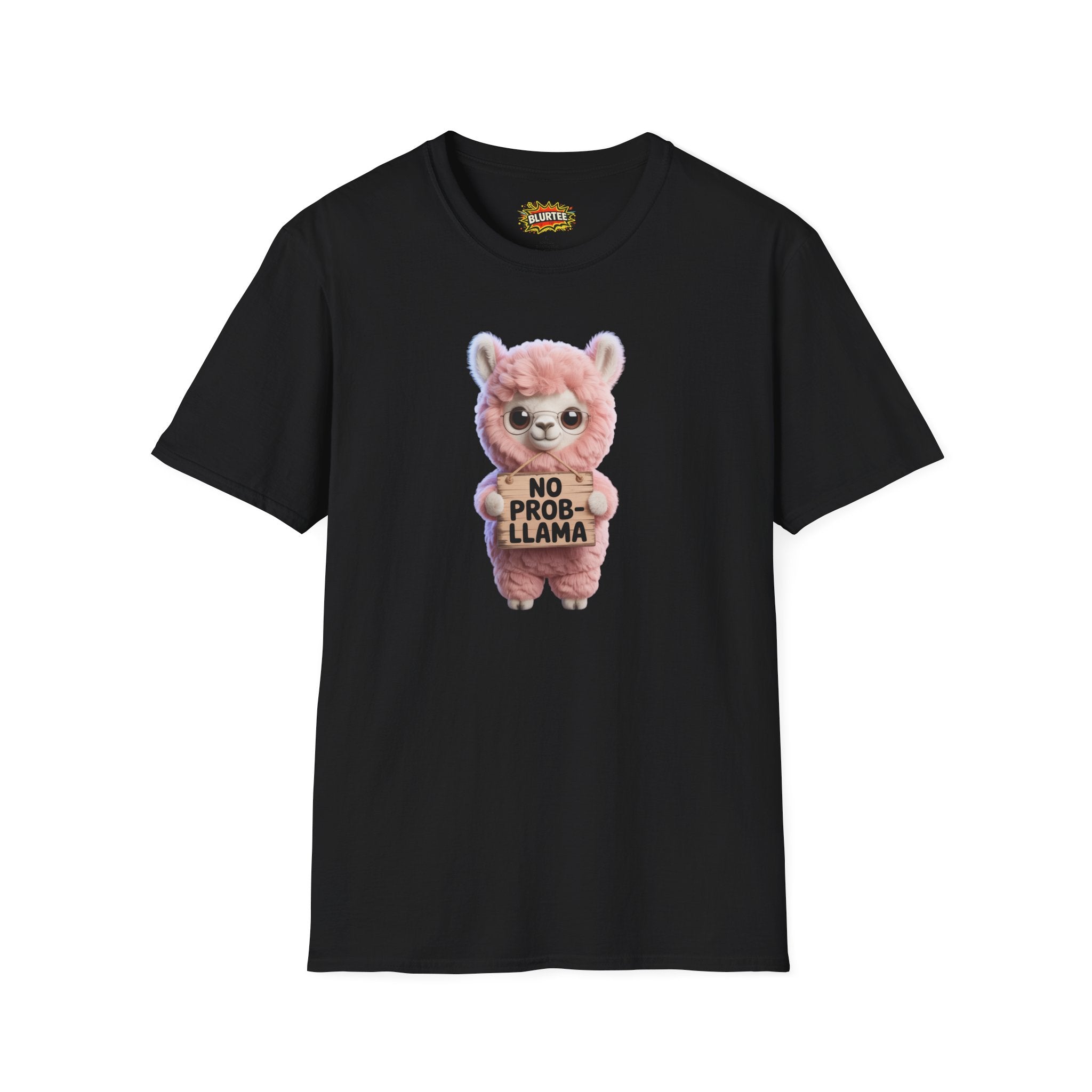 No Prob-llama (No Problem) Funny Shirt | Funny Llama Shirt | Sarcastic Animal Tee | Unisex Graphic Tee | BLURTee