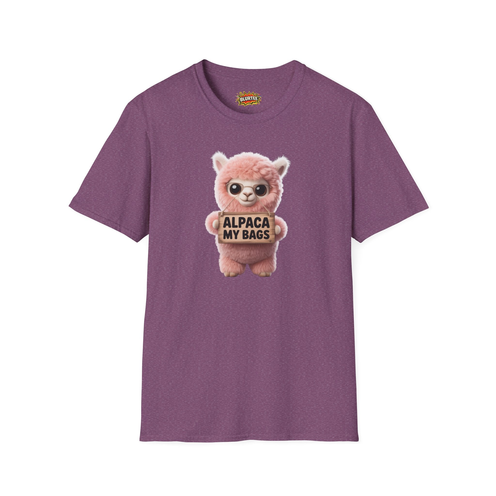 Alpaca My Bags (Pack My Bags) Funny Shirt | Funny Alpaca Shirt | Sarcastic Pun Tee | Unisex Graphic Tee | BLURTee