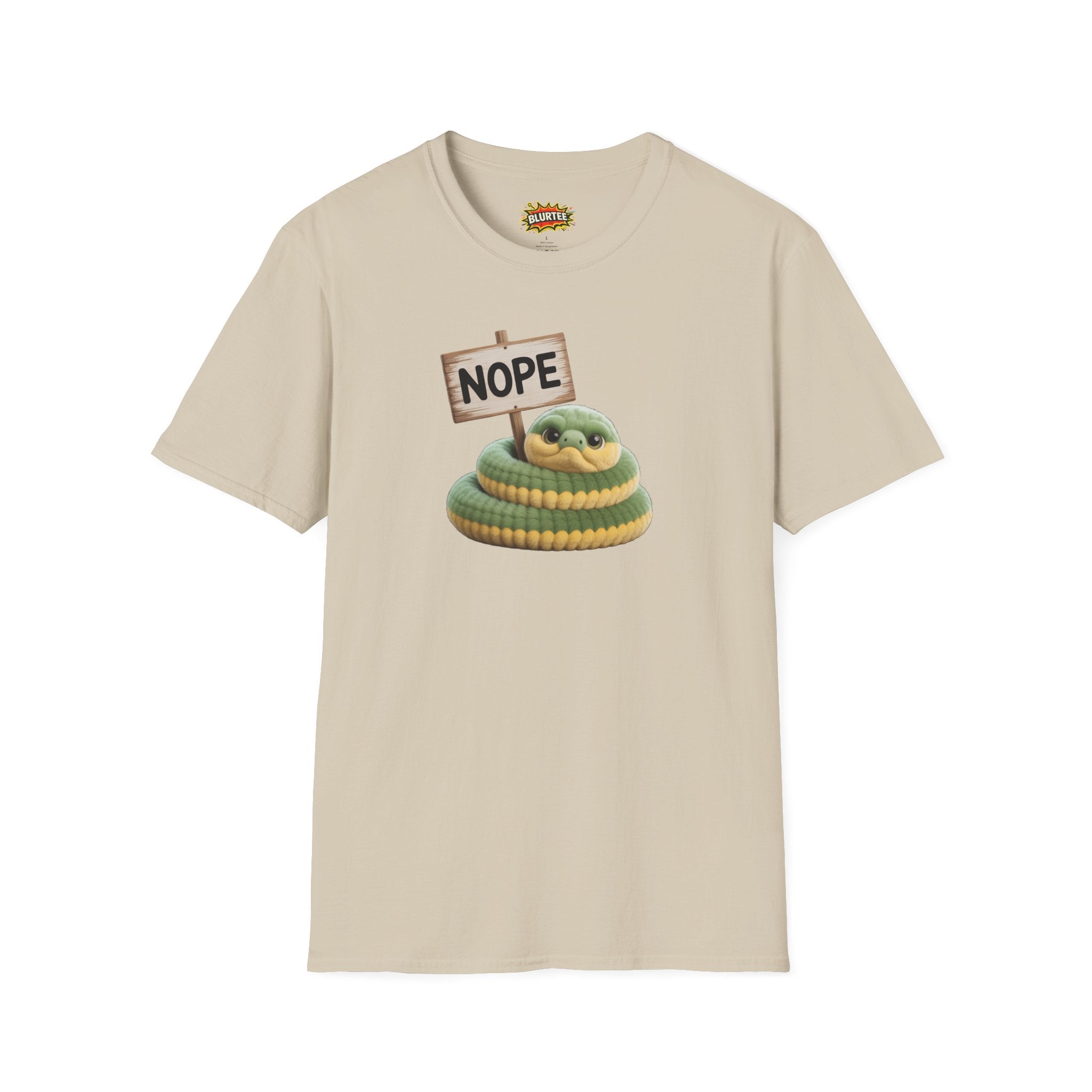 Nope Rope Funny Shirt | Funny Snake Shirt | Sarcastic Animal Tee | Unisex Graphic Tee | BLURTee