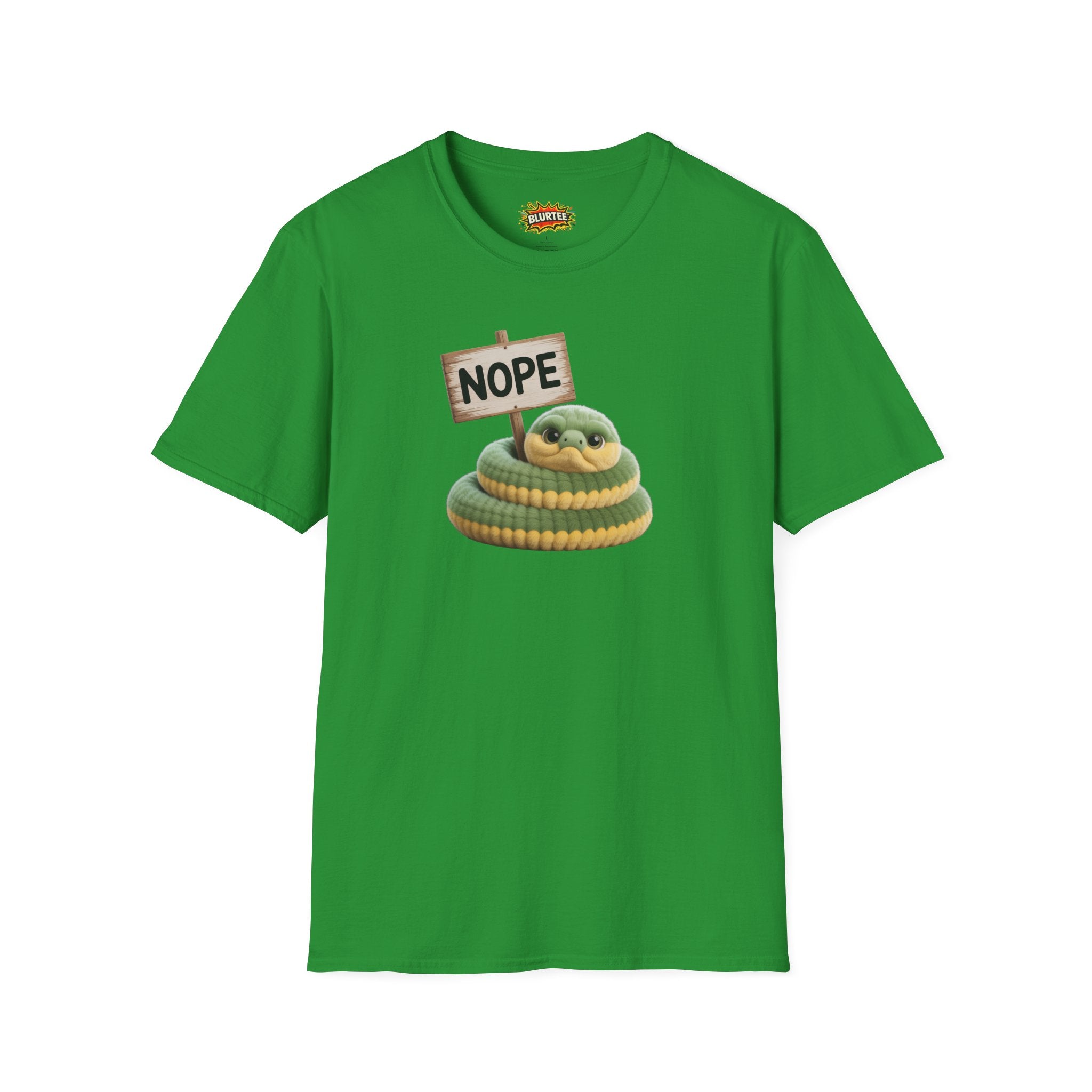 Nope Rope Funny Shirt | Funny Snake Shirt | Sarcastic Animal Tee | Unisex Graphic Tee | BLURTee